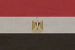 egypt, banner, flaggle, flag